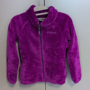 Columbia Purple Fleece Jacket
